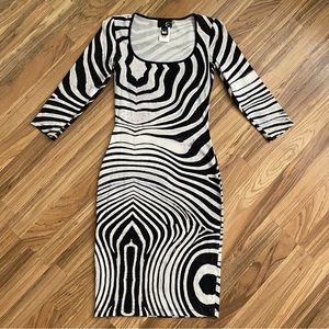 Animal print dress